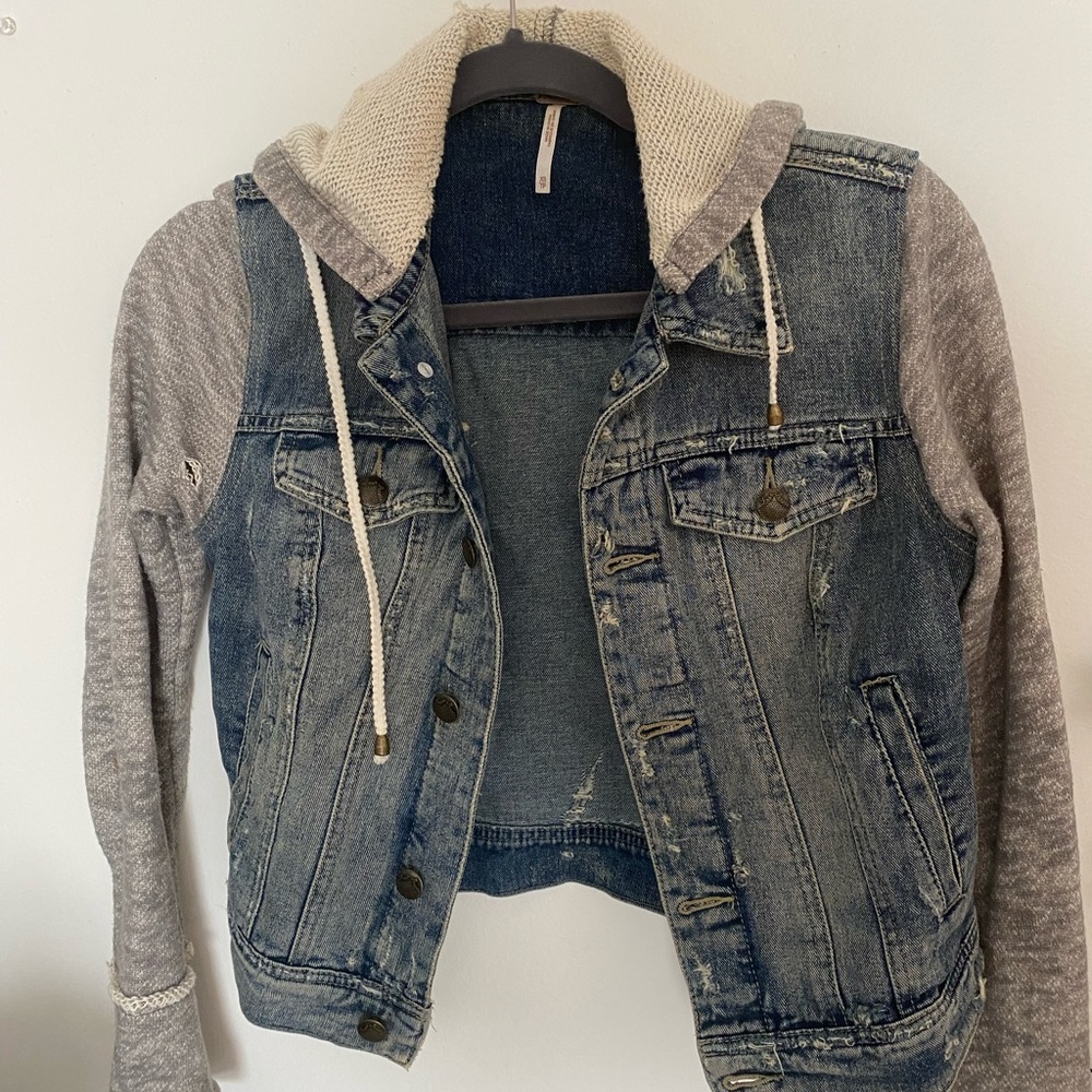 Free People denim jacket